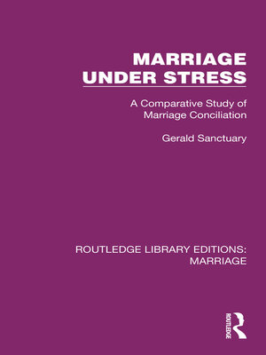 cover image of Marriage Under Stress